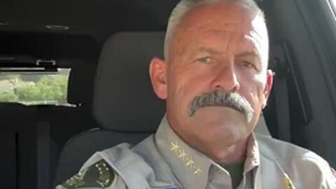 "I'm Changing Teams" - California Sheriff Reveals He's Voting For Trump