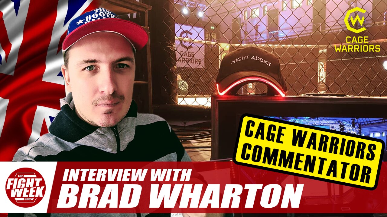 Cage Warriors play-by-play commentator Brad Wharton