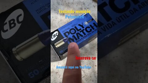 Como a munição polymatch se comporta nas armas? O review sai amanhã às 18:00. Inscreva-se.