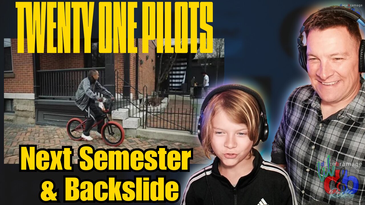 Twenty One Pilots "Next Semester & Backslide" 🇺🇸 Official Video | DaneBramage Rocks Reaction Part I.