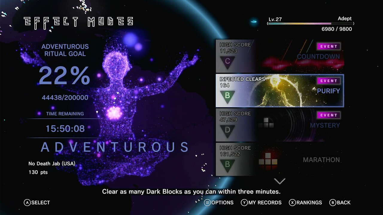 Tetris Effect Connected - Adventurous Ritual - Countdown Event 05