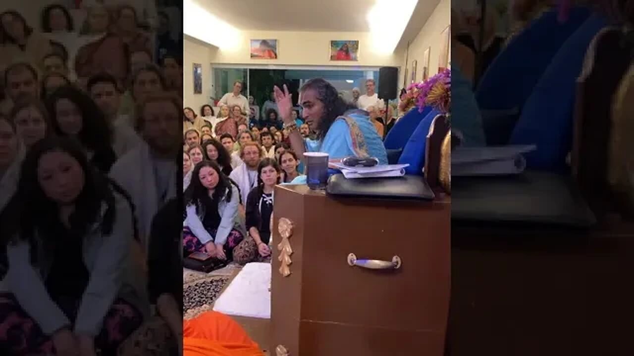 Satsang do Guruji no Centro Cultural Swami Vishwananda, S. Paulo, 14 Setembro 2023