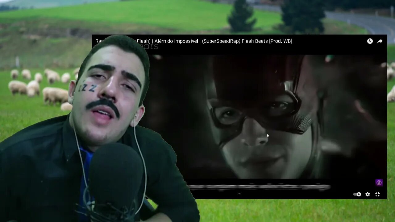 PASTOR REACT Rap do Flash (The Flash) | Além do impossível | (SuperSpeedRap) Flash Beats [Prod. WB]