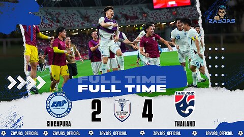 SINGAPORE 2-4 THAILAND | MITSUBISHIELECTRICCUP 2024 | GRUP A