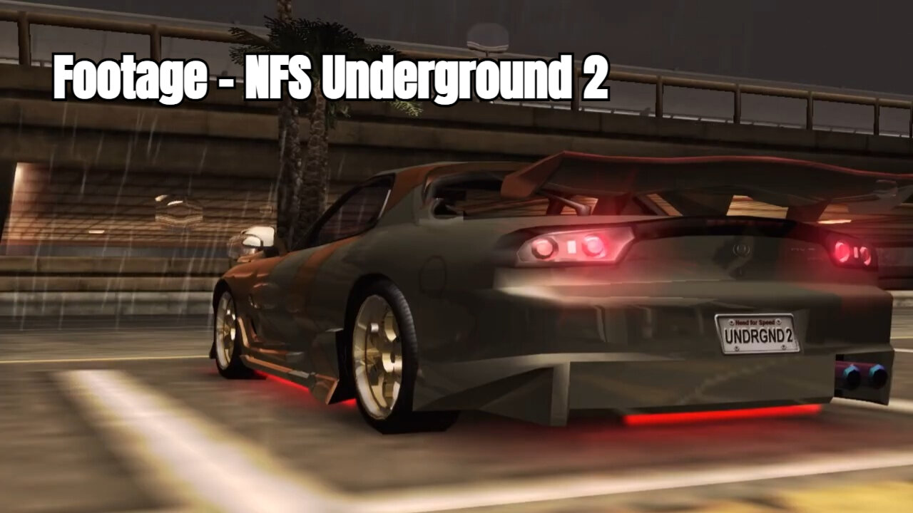 Gameplay footage - NFS Underground 2 (music: NEVER EXISTED)