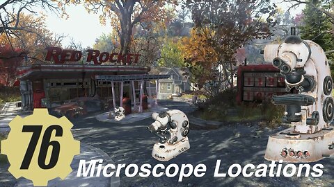 Fallout 76 MICROSCOPE Locations Guide fallout76, daily challenge- scrap a microscope / fiber optics