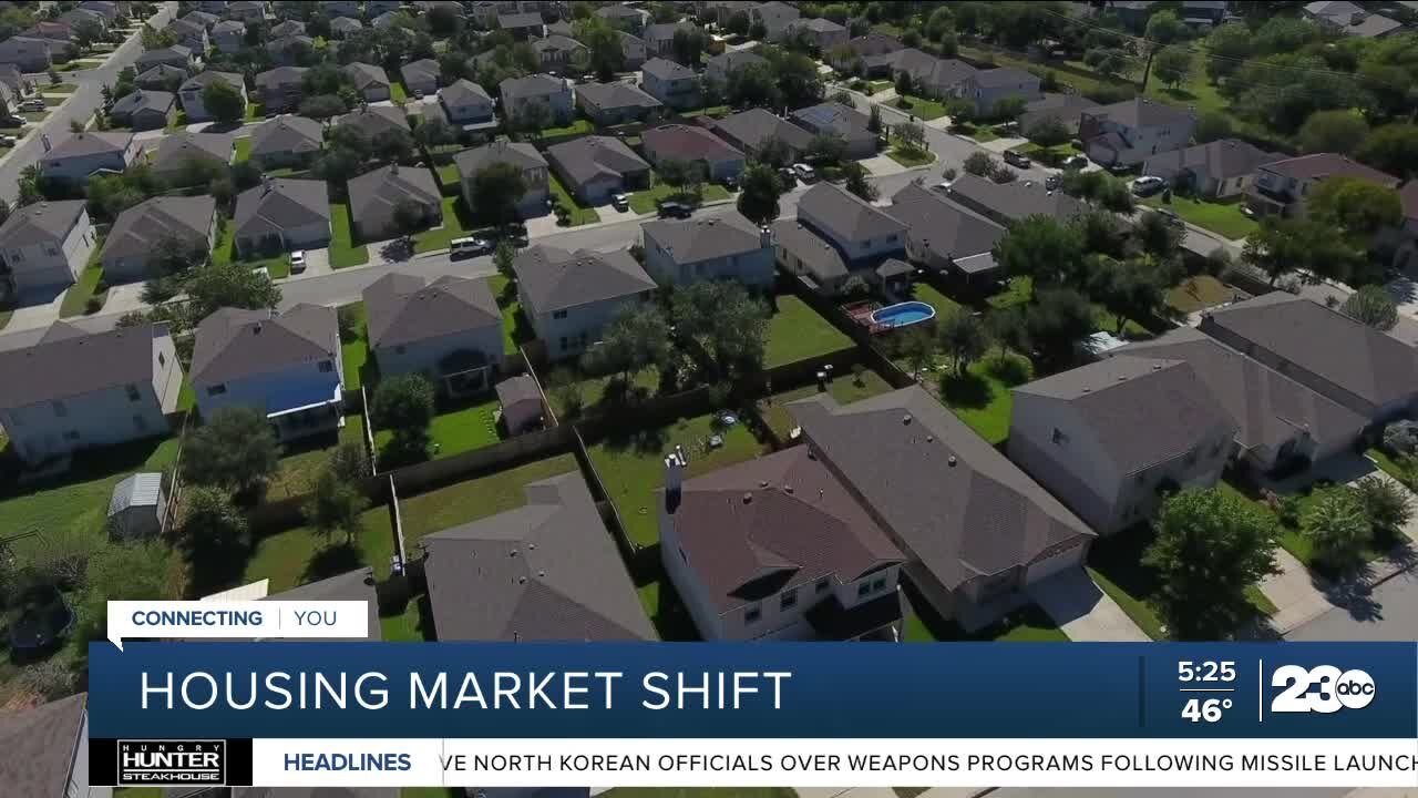 Hot housing market starting to cool off in some places