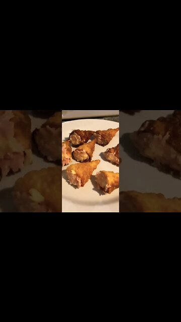 CONE DE PASTEL RECHEADO 😻😋 | Receitas #Shorts