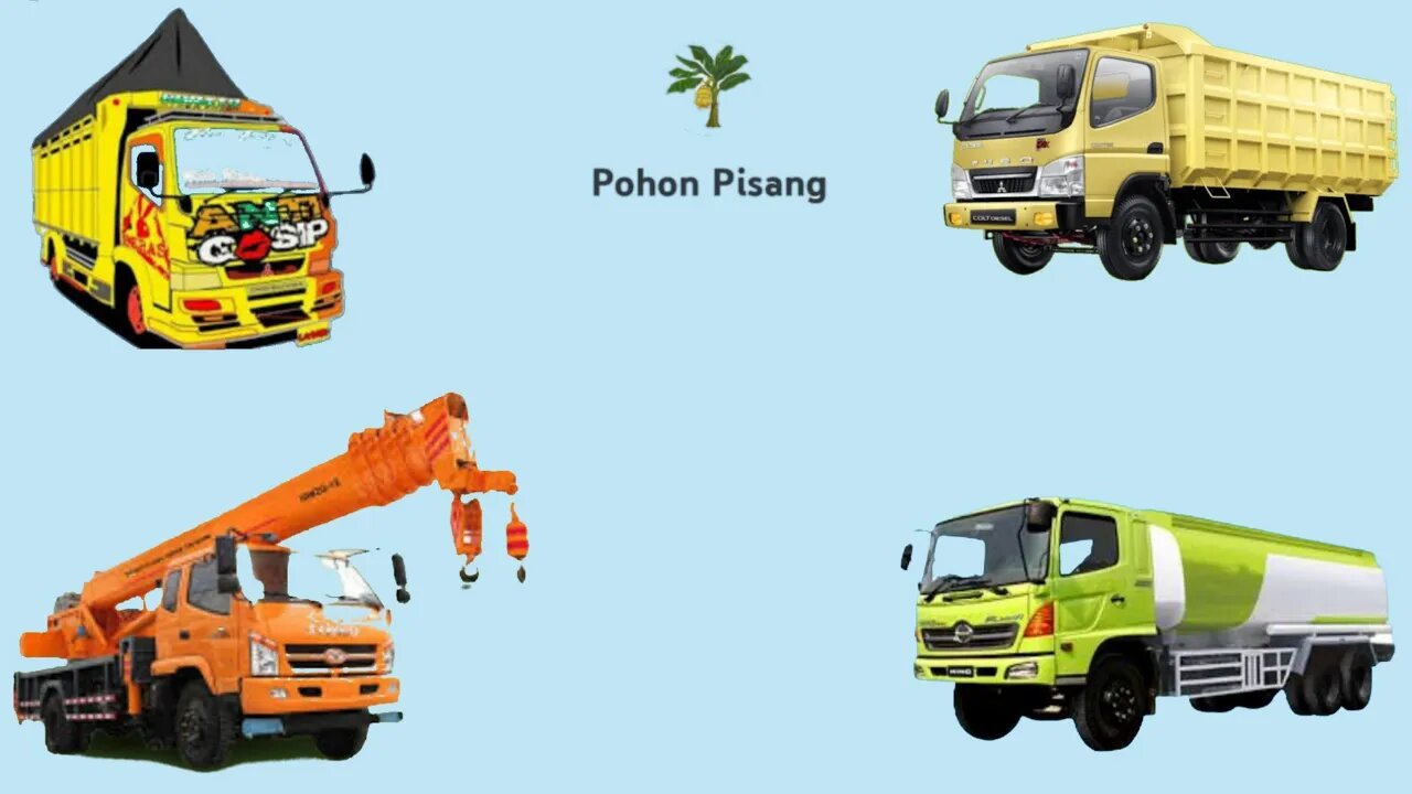 Tebak Gambar Mobil Truck Derek Yang Benar