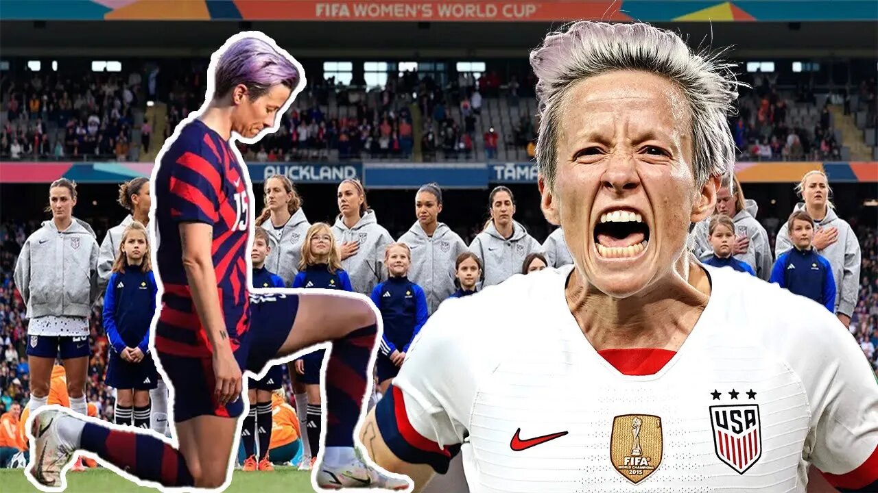 USWNT gets BLASTED by for DISREPECTING the National Anthem at the World Cup! They HATE America!