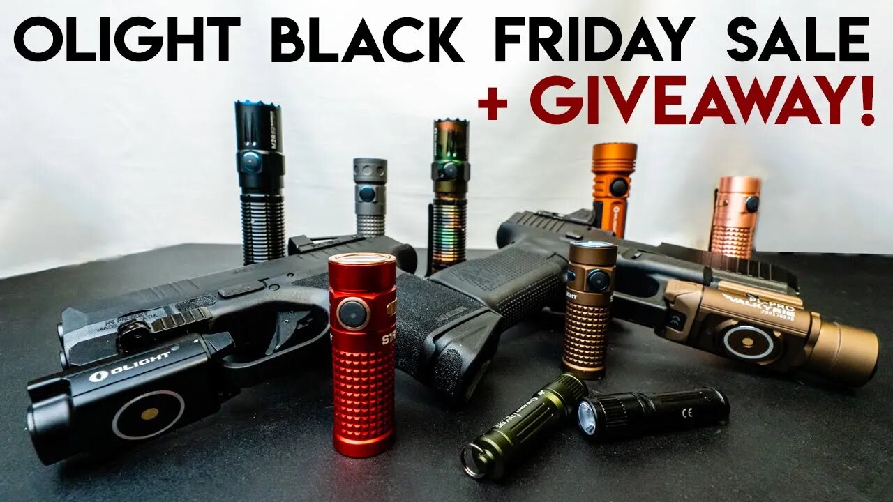 Massive Olight Sale! Plus... I'm Giving Away A Light