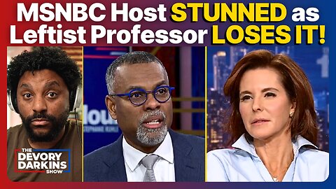 MSNBC Host STUNNED After Trump DERANGED Professor LOSES IT!