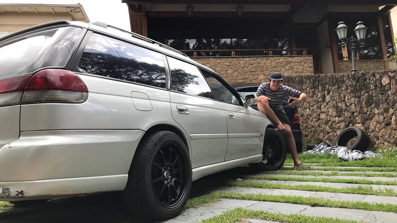 INSTALEI NOVAS RODAS NO SUBARU GX MAS ACABARAM COM MINHA ALEGRIA