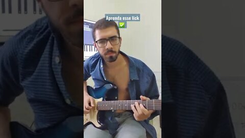 #Shorts Lickzinho com blue note, que não é necessariamente blues hein 😝