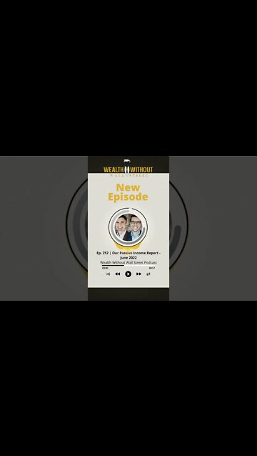 Our PASSIVE INCOME Journey