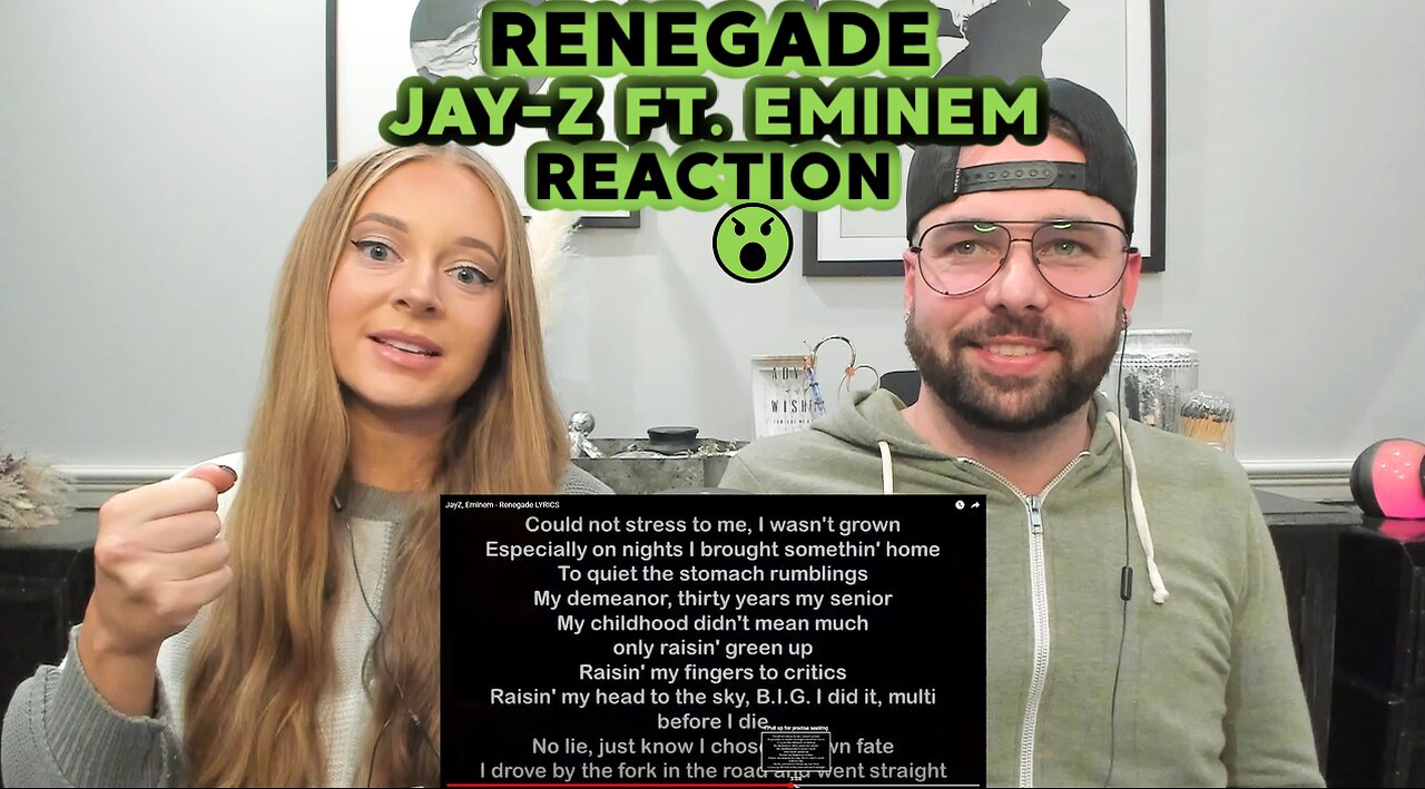 Jay-Z Ft. Eminem - Renegade | REACTION / BREAKDOWN ! (THE BLUEPRINT) Real & Unedited