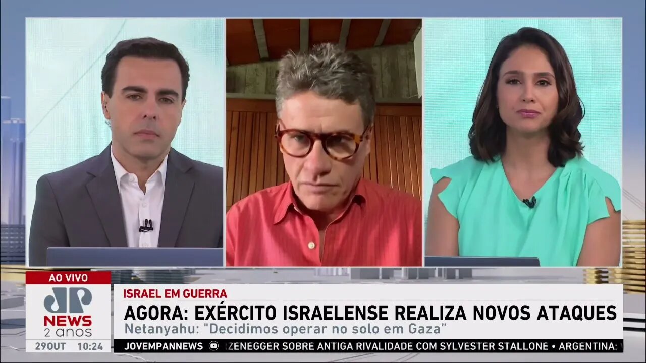 Especialista analisa conflito em Gaza: “Se o Irã atacar Israel, os EUA atuarão com sua força aérea”