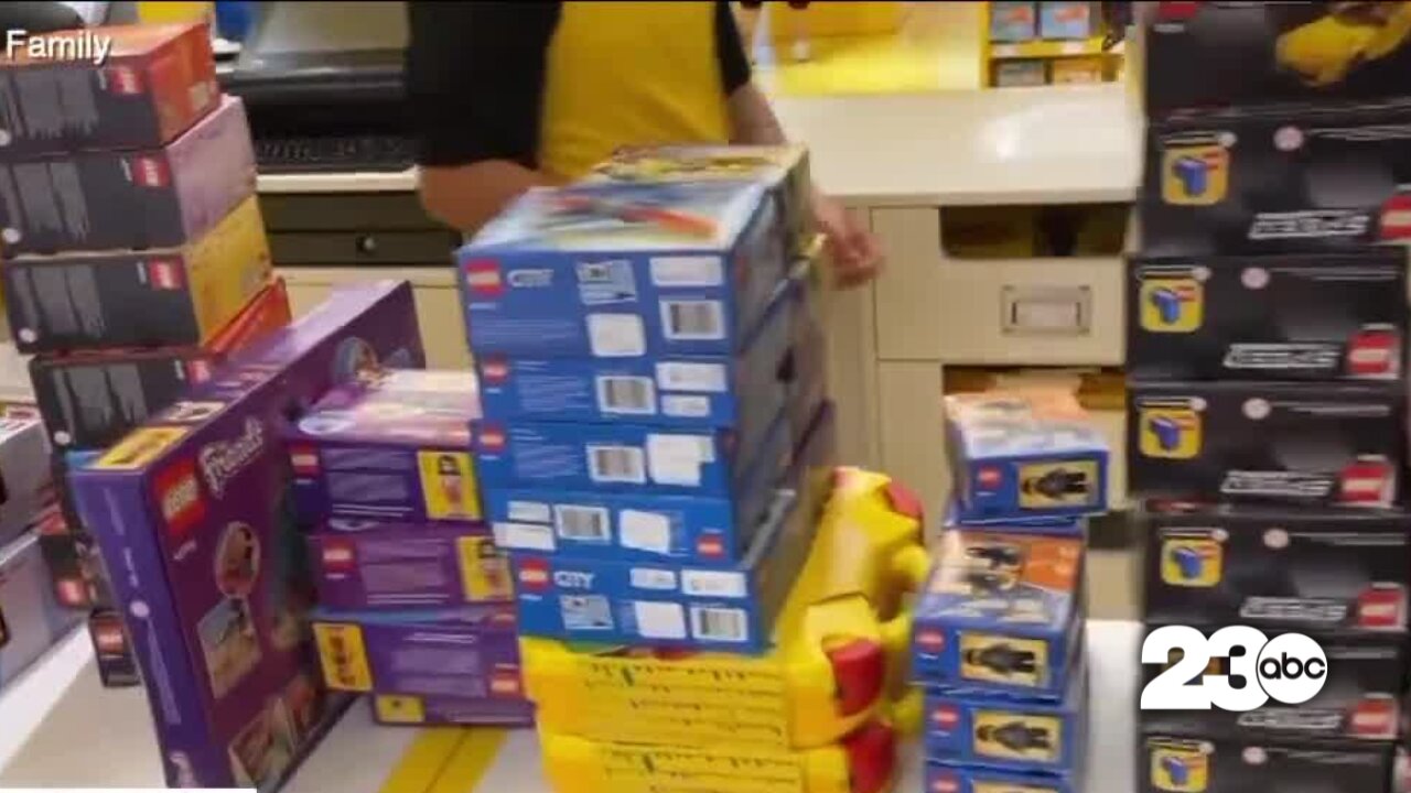 Positively 23ABC: 10-year-old share his love of Legos with those in need