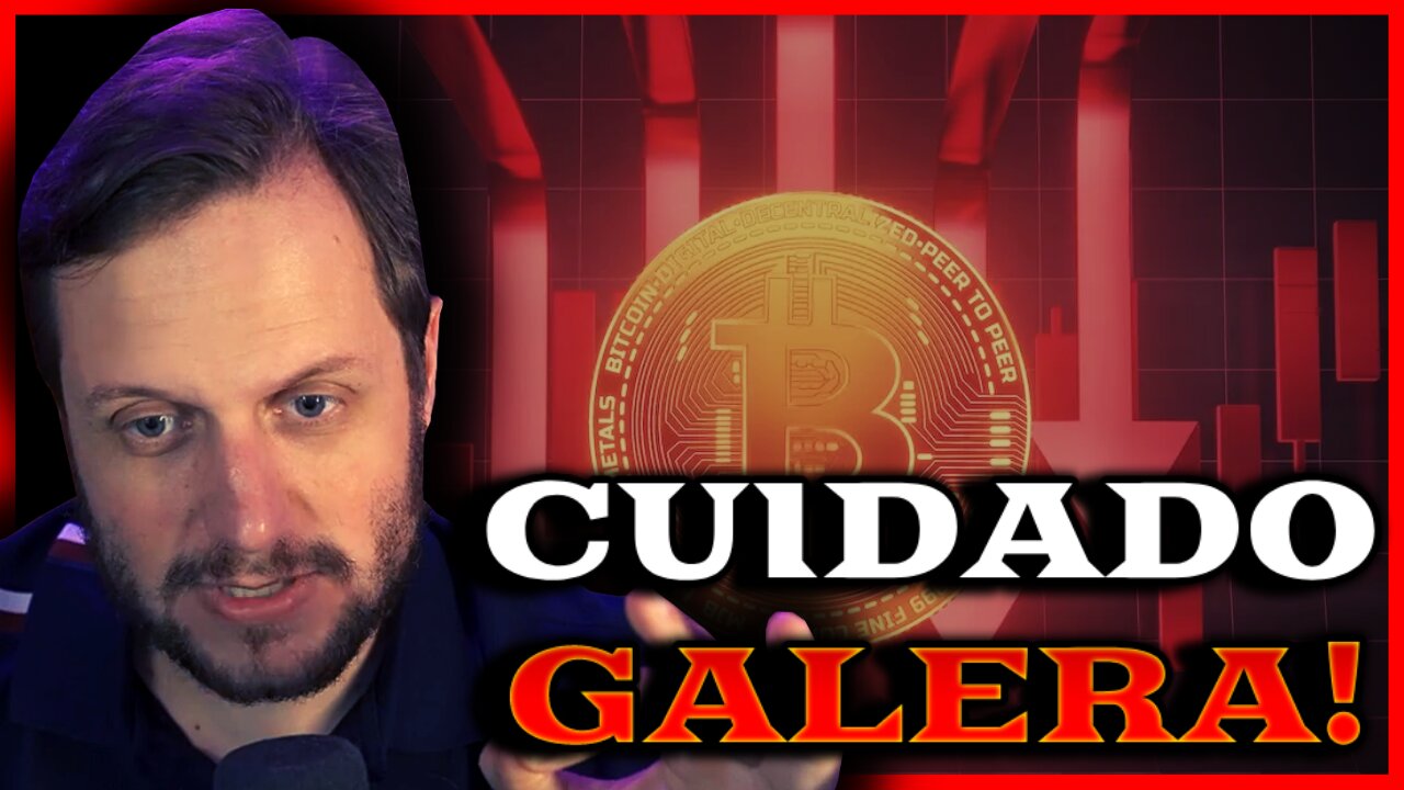 "VENHO ALERTANDO A DIAS SOBRE UMA QUEDA, TOMEM CUIDADO COM A MANIPULAÇÃO NO BITCOIN - AUGUSTO BACKES