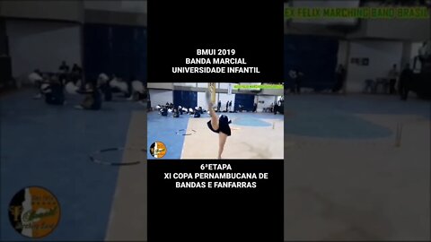 BMUI 2019 - BANDA MARCIAL UNIVERSIDADE INFANTIL - #Shorts