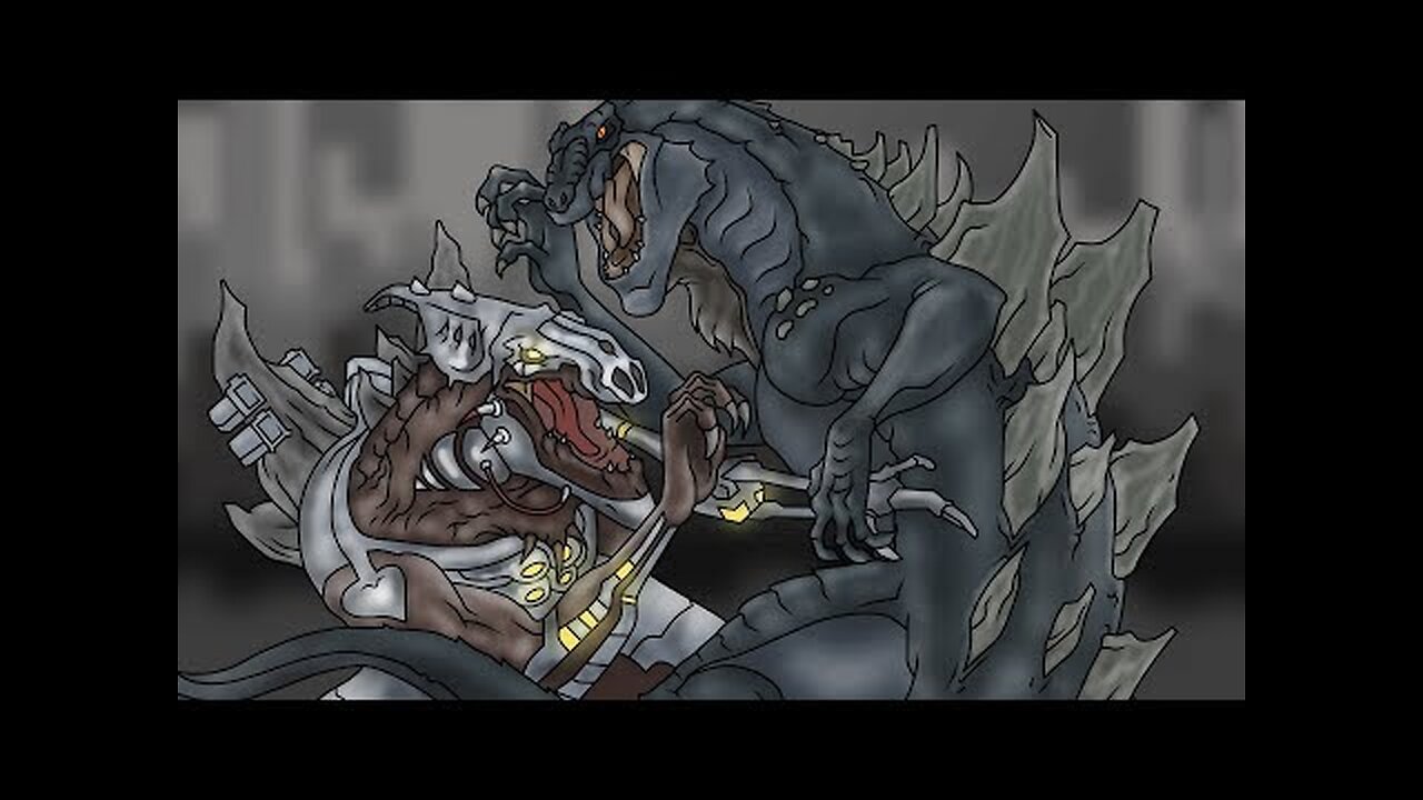 King Kong vs. Godzilla 13 - Cyber-Zilla. The final