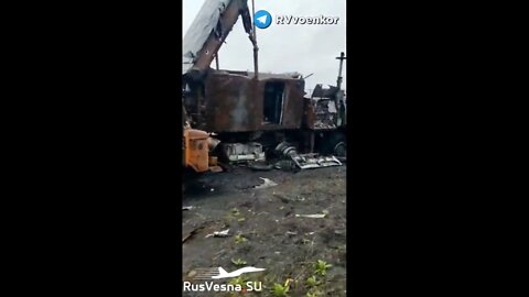 Destroyed Ukrainian S-300s