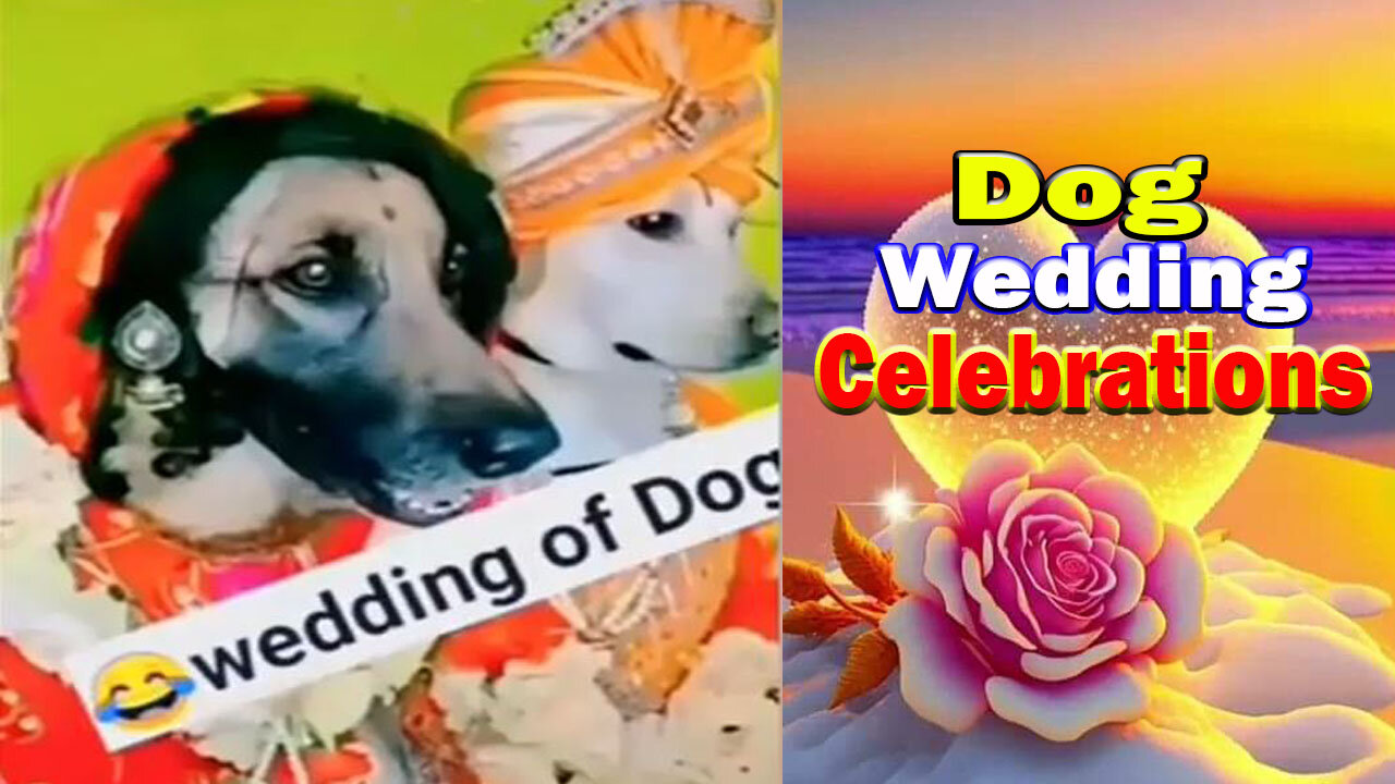 Dog Wedding Celebrations!