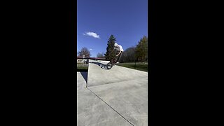 INSANE bmx trick