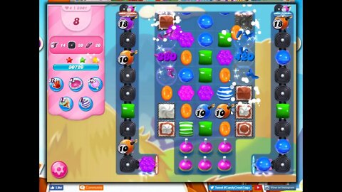 Candy Crush Level 3201 Talkthrough, 16 Moves 0 Boosters