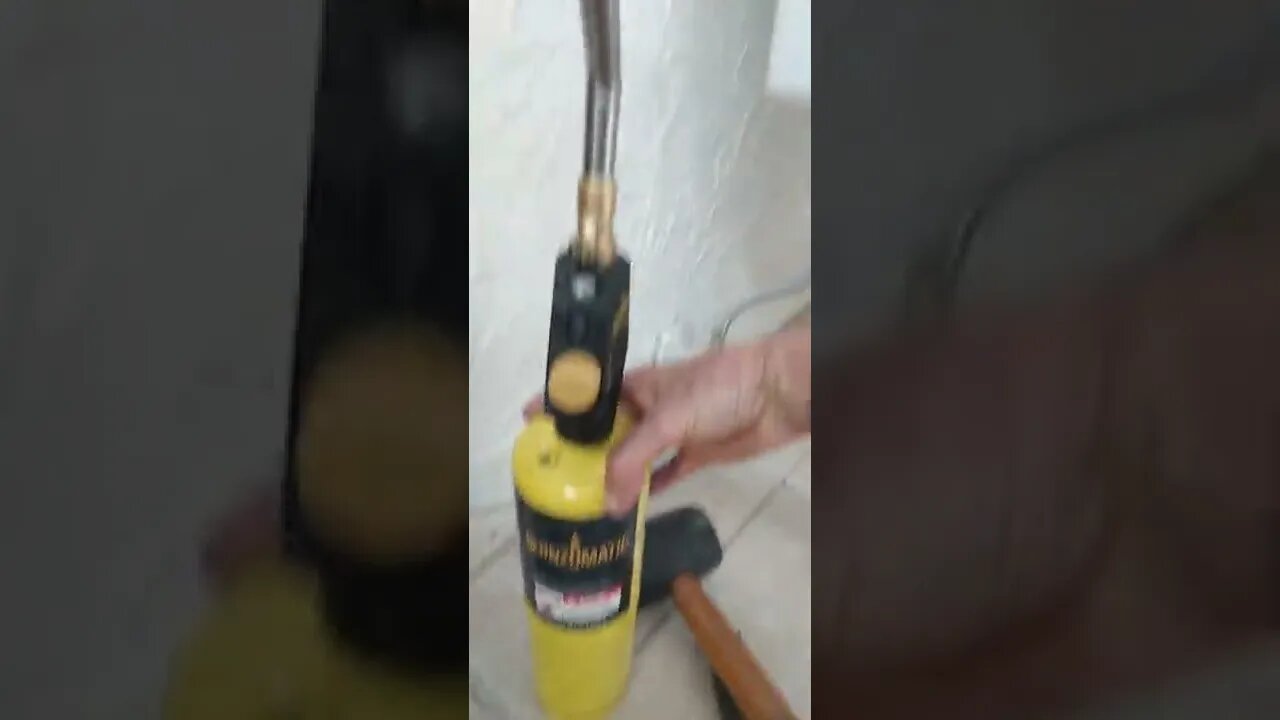 How to separate Cast iron plumbing using torch ( with the correct torch) after care.