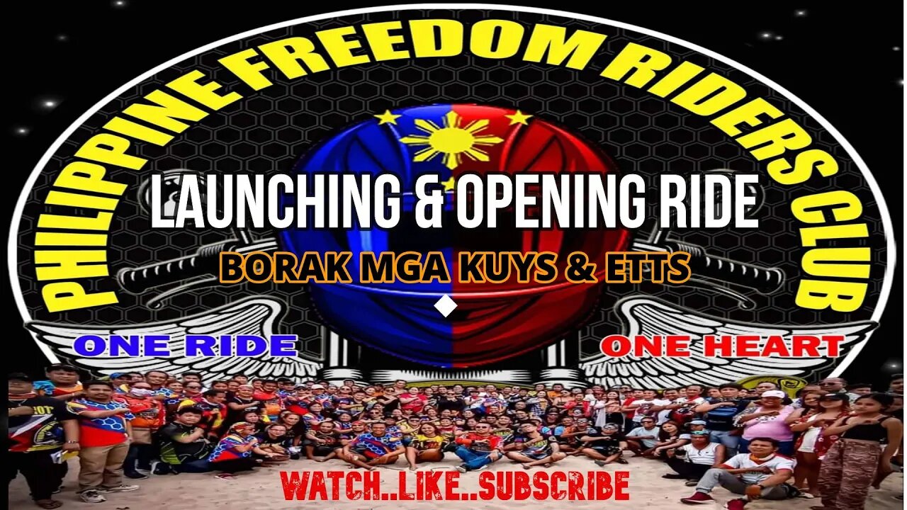 PFRC 's LAUNCHING & OPENING RIDE ON INDEPENDENCE DAY/SIR DADZ Tv