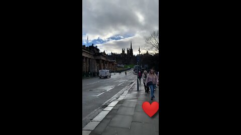 EDINBURGH City Centre walk SCOTLAND