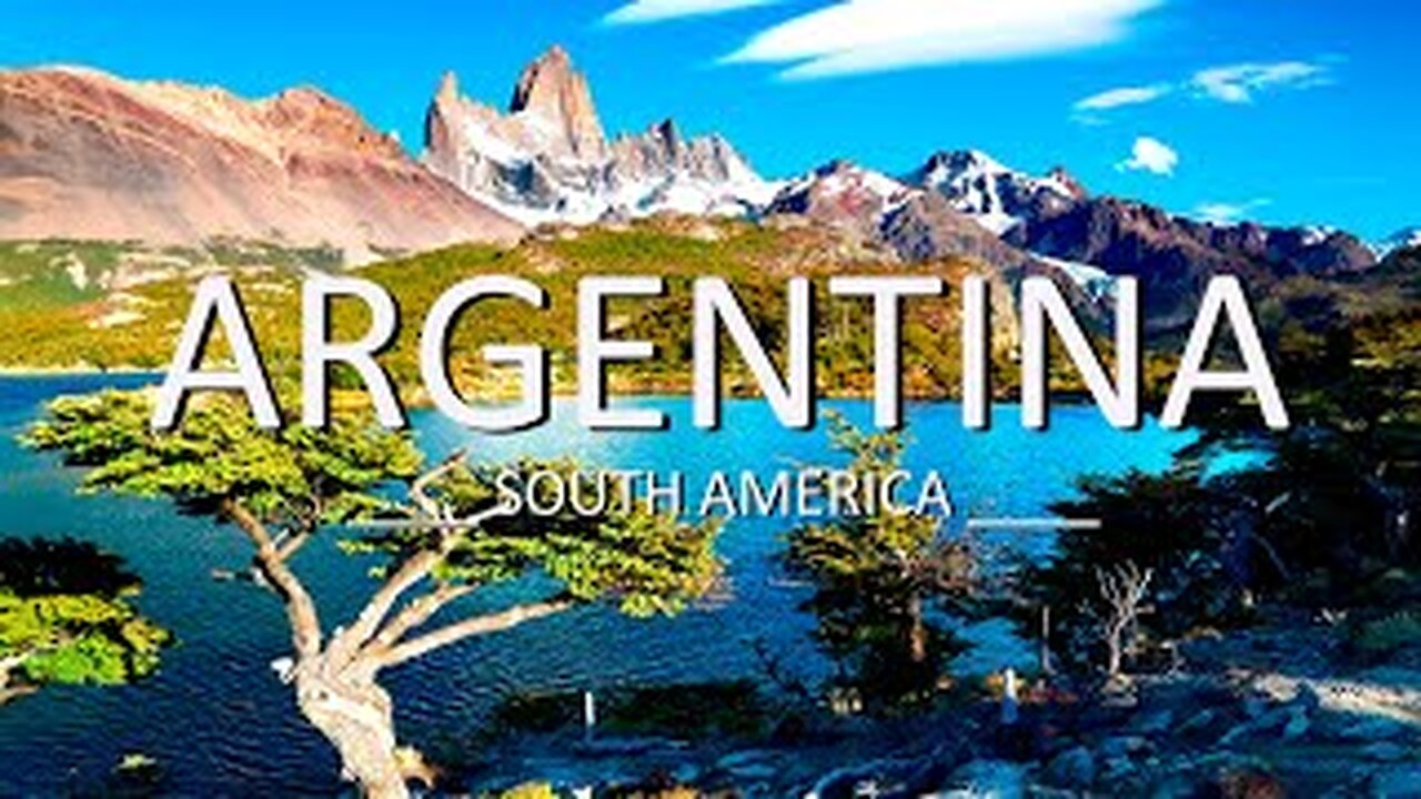 Argentina (4K UHD) | Relaxing Calm Music, Nature Video Piano Music