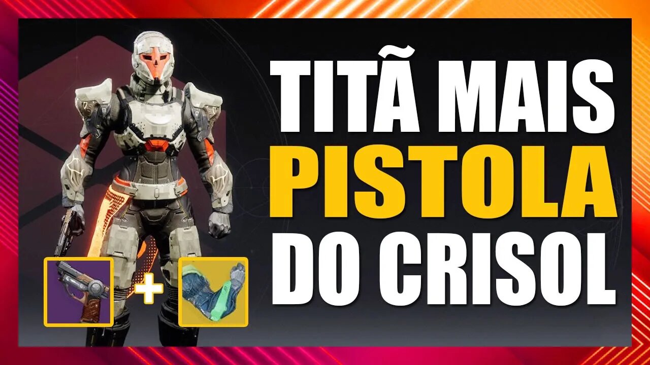Destiny 2: Titã mais pistola do Crisol | Acordo de Paz (Peacebond)