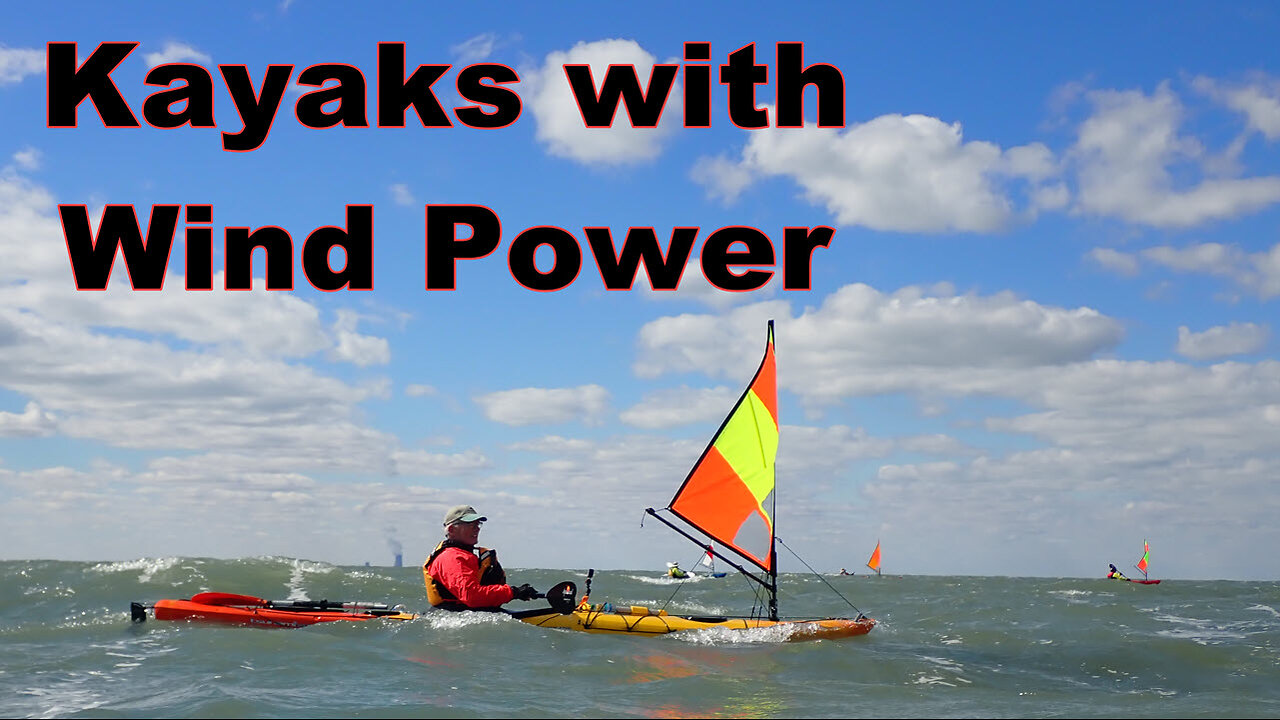 kayak sail at maximum hull speed while reaching.