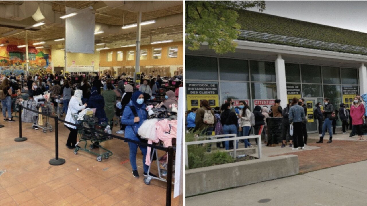 La vente Ardène attire les foules à Montréal et l'attente est de 4h pour entrer