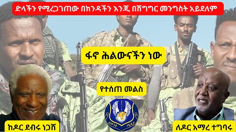 ቋሚ መንግስት ወይንስ የሽግግር መንግስት ፡ ዶር ደብሩ ነጋሽ