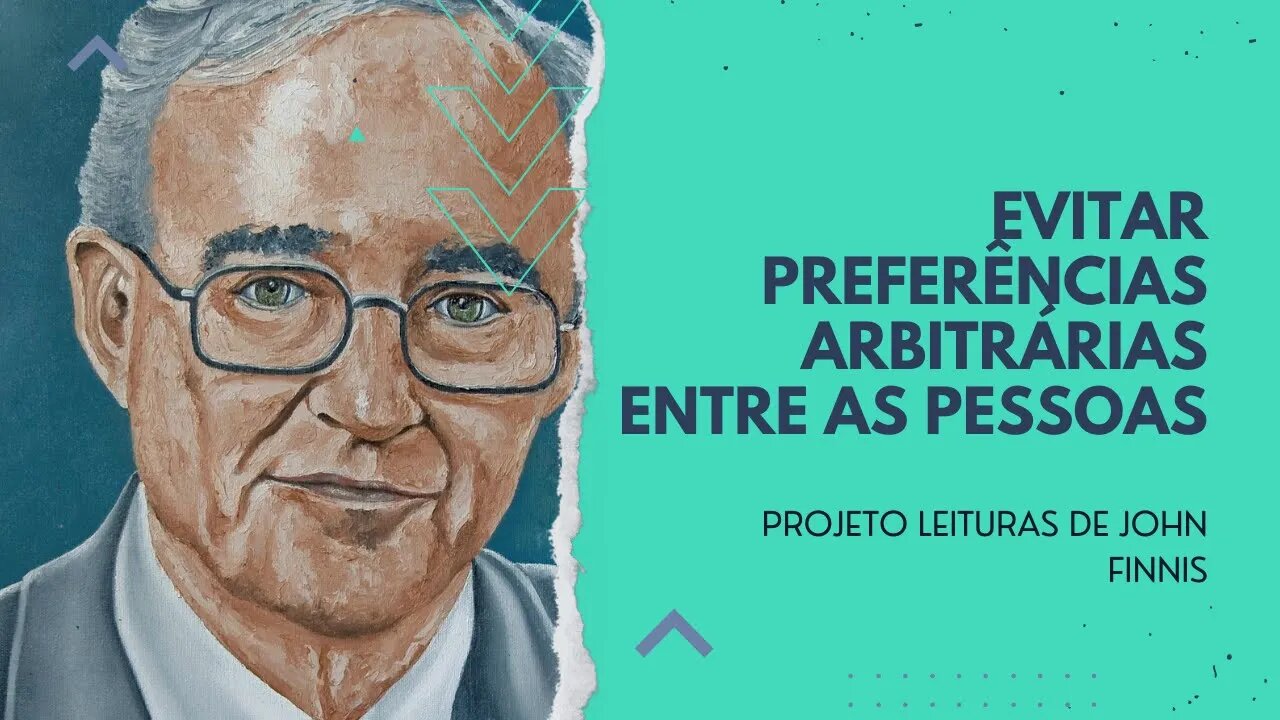 Capítulo 5.4: Evitar diferenças arbitrárias entre as pessoas