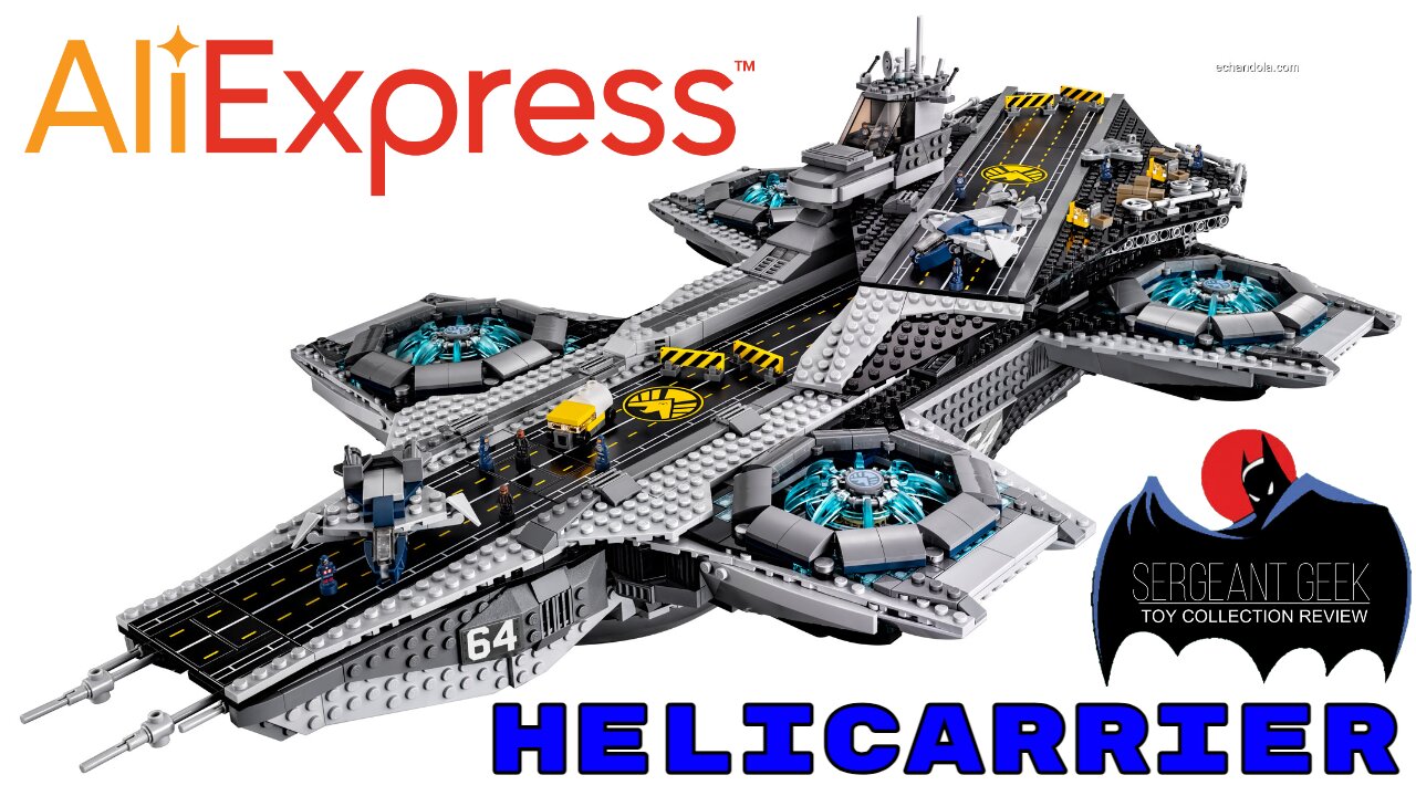 Aliexpress Brick Helicarrier Part 1