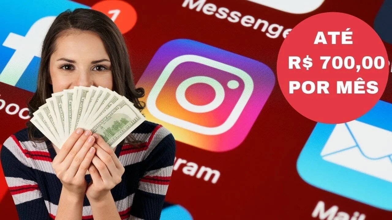 GANHAR NO INSTA Como ganhar DINHEIRO em CASA de forma simples e automática, usando SÓ INSTAGRAM