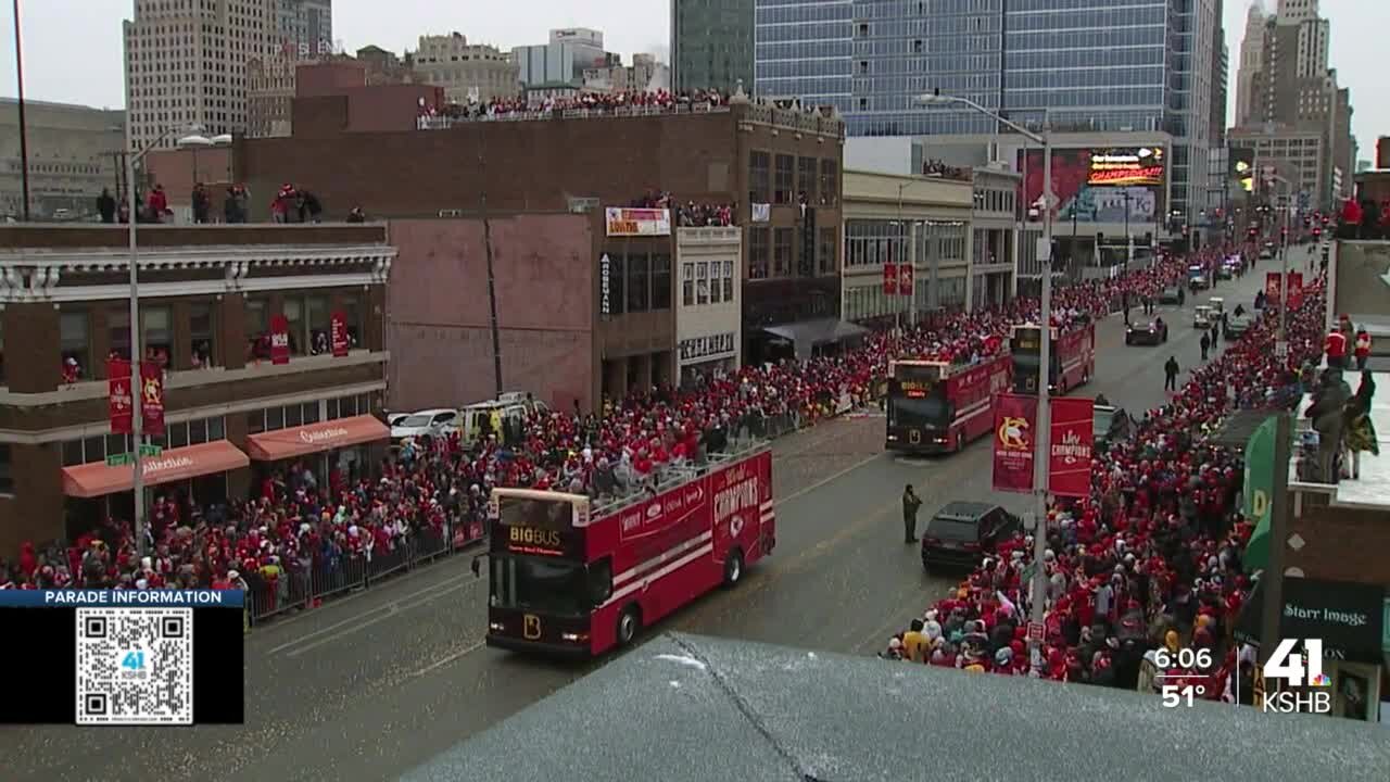 Staying safe at Chiefs Kingdom Champions Parade in Kansas City