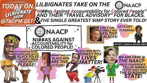 LILBIGNATES TAKE ON THE NAACP & THEIR TRAVEL ADVISORY 4 BLACKS, & THE GREATEST S!MP STORY EVA TOLD!