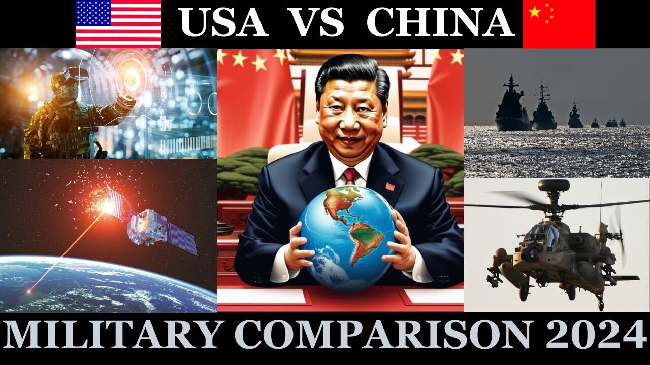 USA VS China Military Power Comparison 2024 By Defend Daily