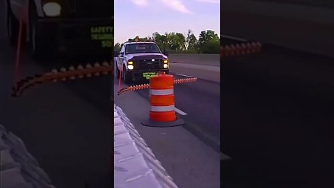 amazing trick to change their position of road drums