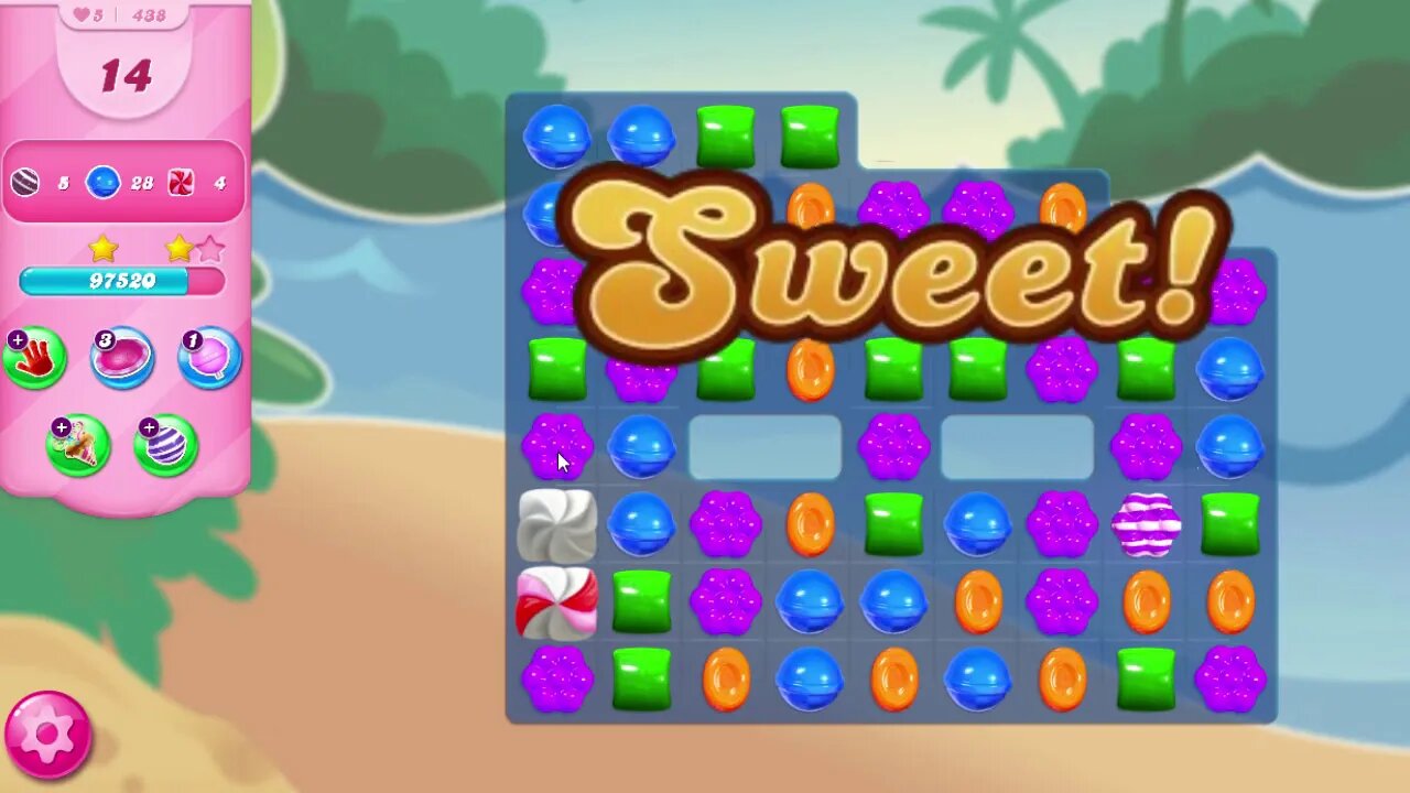 Candy Crush Saga Level 438