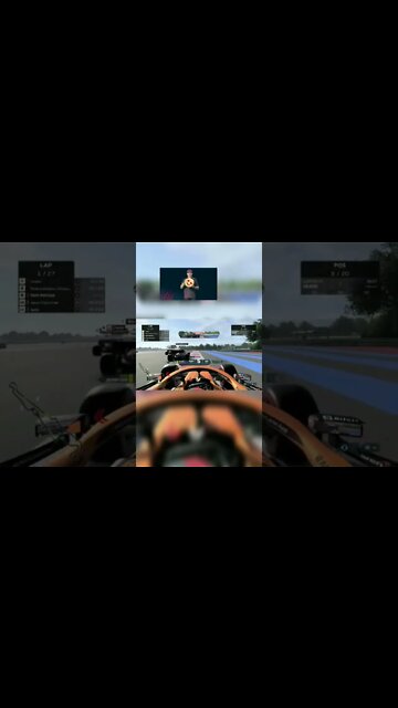 F1 2021 é o videogame oficial dos campeonatos de Fórmula 1 e Fórmula 2 de 2021 #shorts #formula1