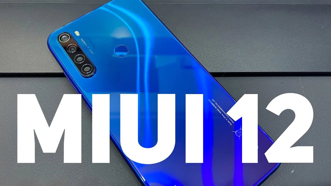 ALELUIA!! REDMI NOTE 8 RECEBEU A MIUI 12 - VEM CONFERIR!