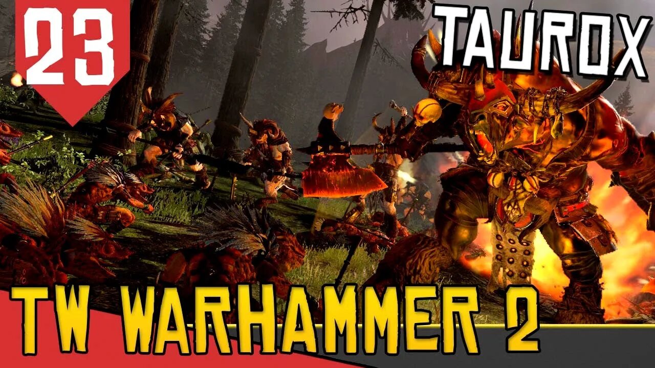 A Redenção de Kazrakh o Caolho - Total War Warhammer 2 Taurox #23 [Série Gameplay PT-BR]