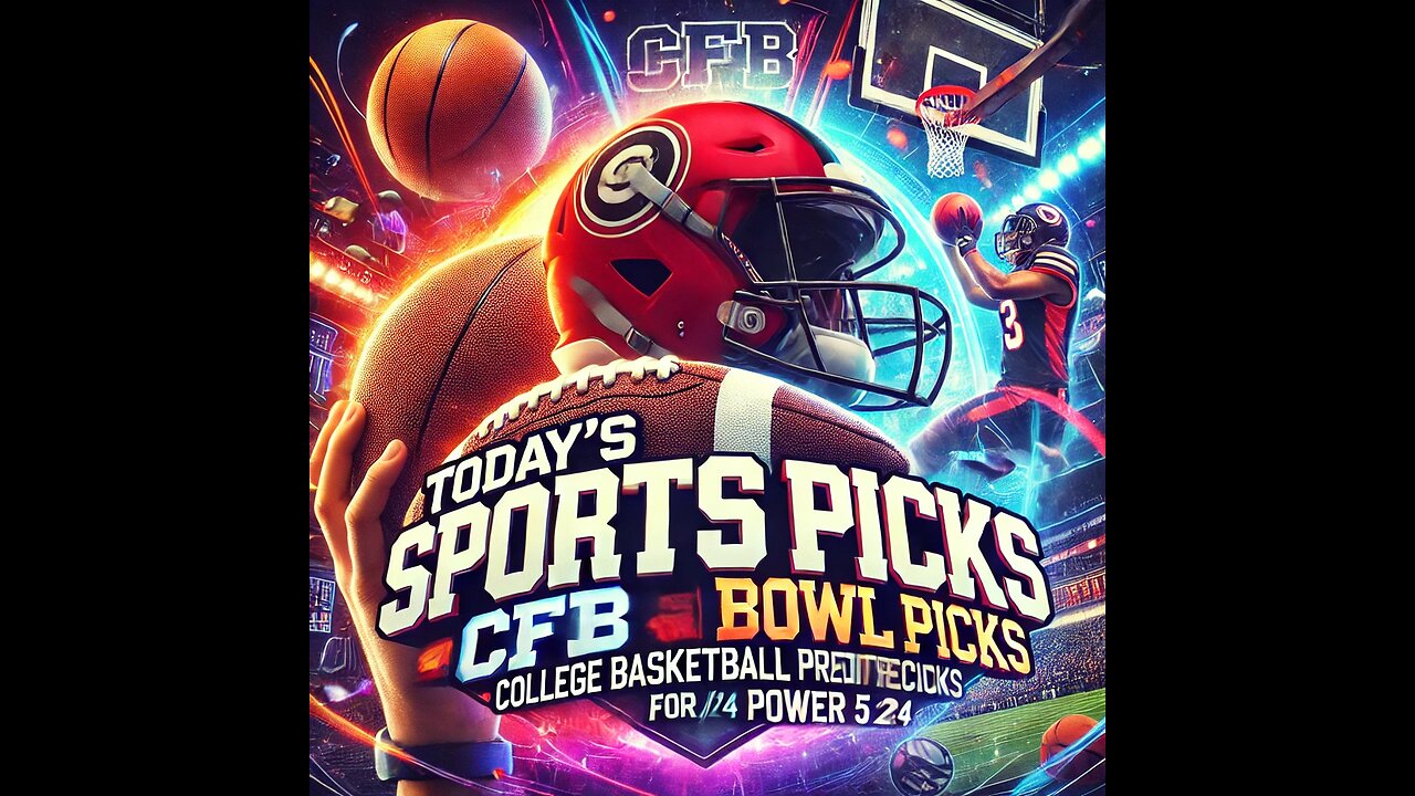 Today's Sports Picks | CFB Bowl Picks | College Basketball Predictions | Power 5 for 12/18/24