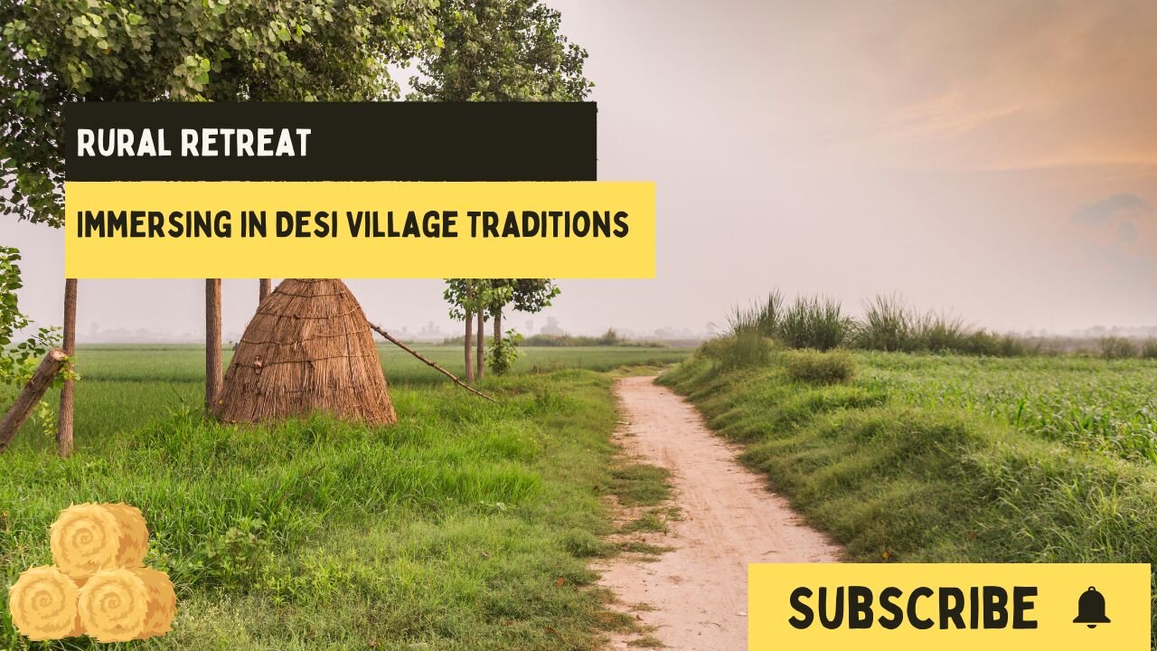 Immersing in Desi Village Beauty: A Rural Retreat | Village Vibes